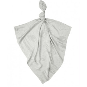 Бамбукова бебешка пелена 120/120 - Сиви балони